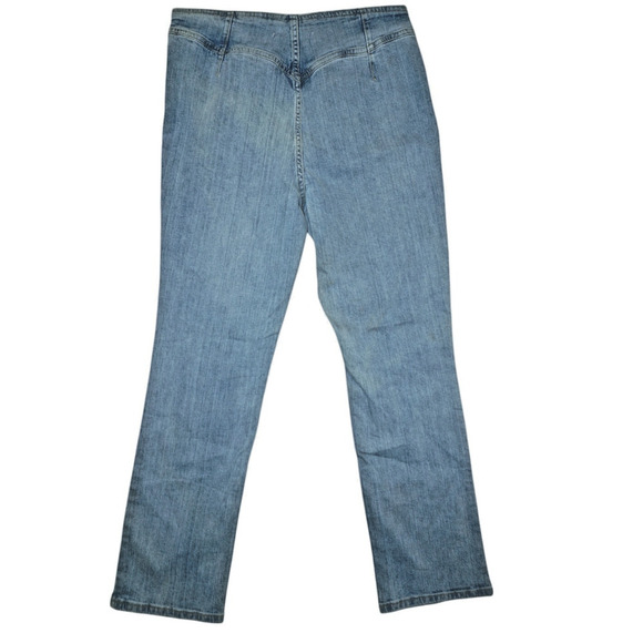 We The Free by Free People Button-Fly Straight Leg Jeans – Size 30 – - Picture 4 of 4